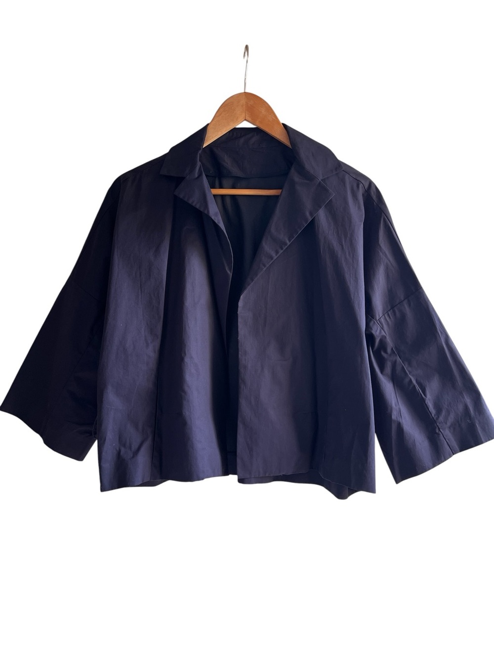 Marni cropped cotton boxy fit lightweight blazer missing belt good condition